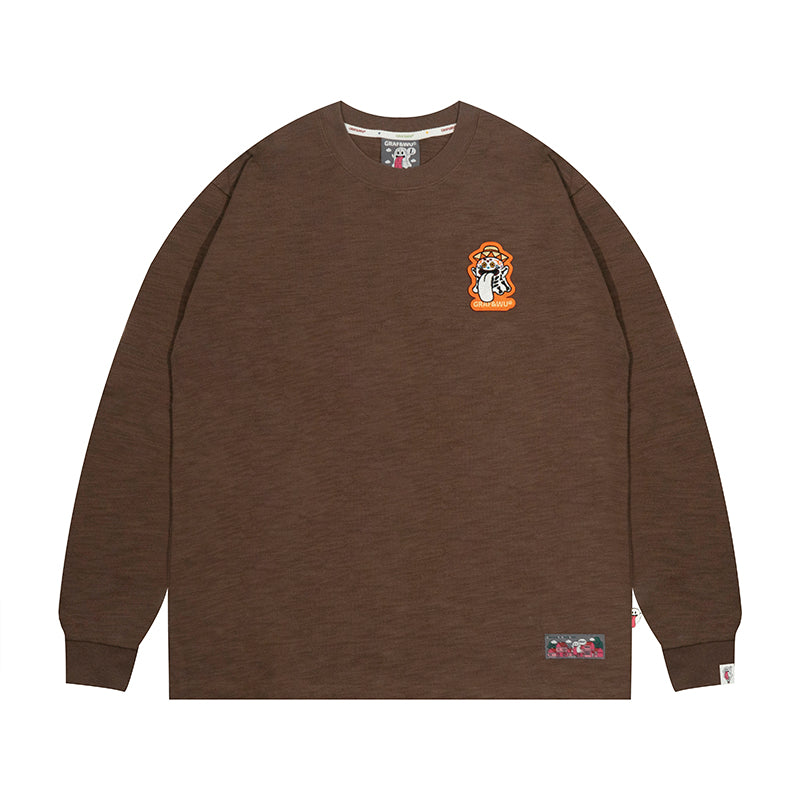 GRAF&WU Halloween Godzilla Unicorn Cute Ghost Long-sleeve Shirt