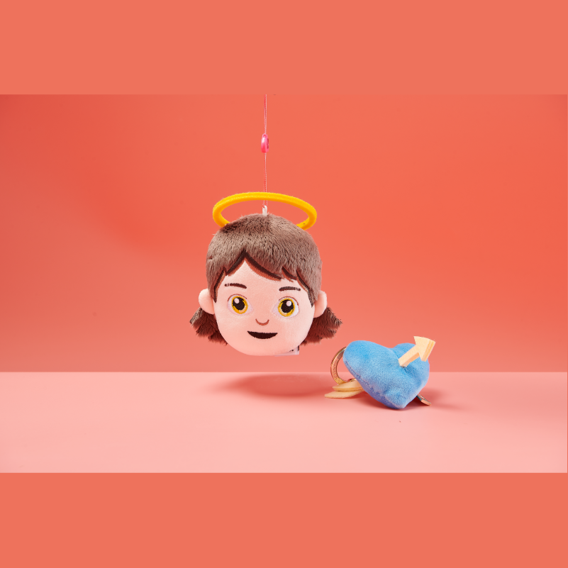 GRAF&WU Certified Lover Baby Cupid Plush Toy Bag Pendant Blind Bag