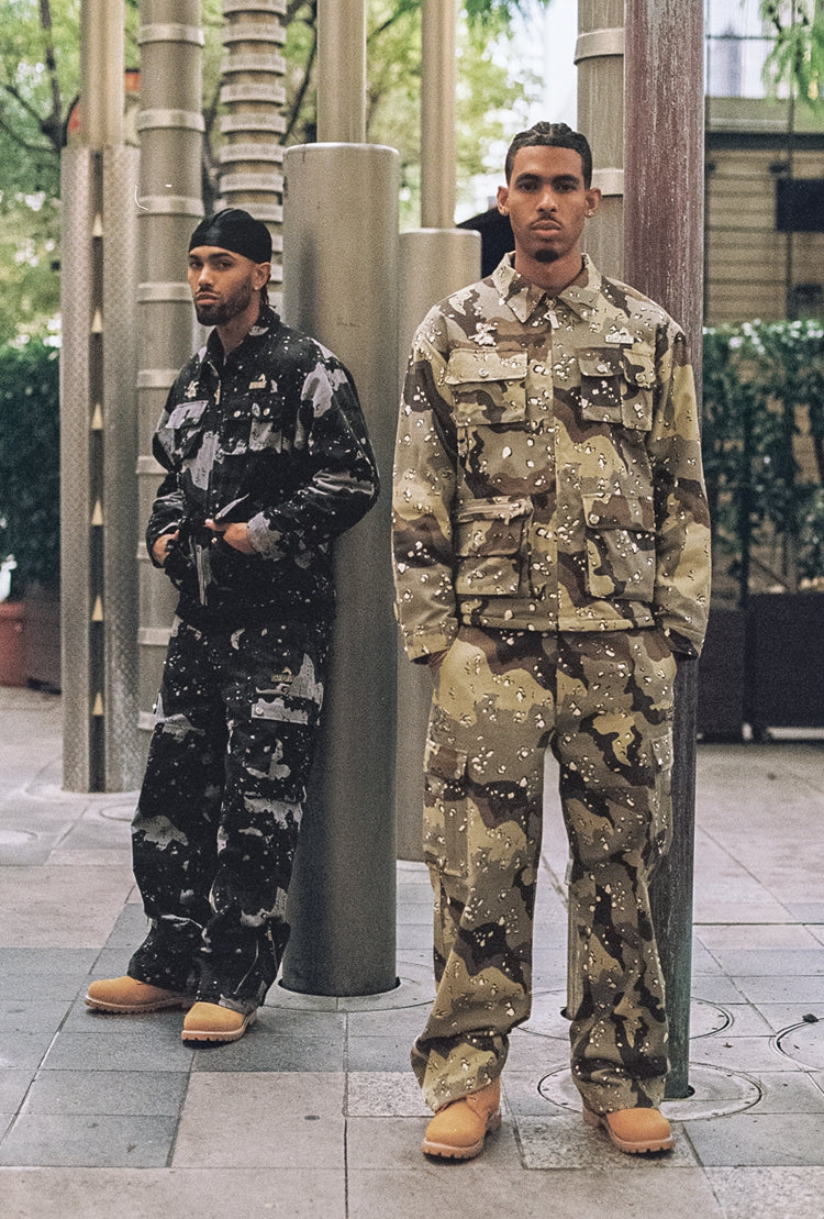 GRAF&WU Metal AK47 Angel Giraffe Camouflage Jacket