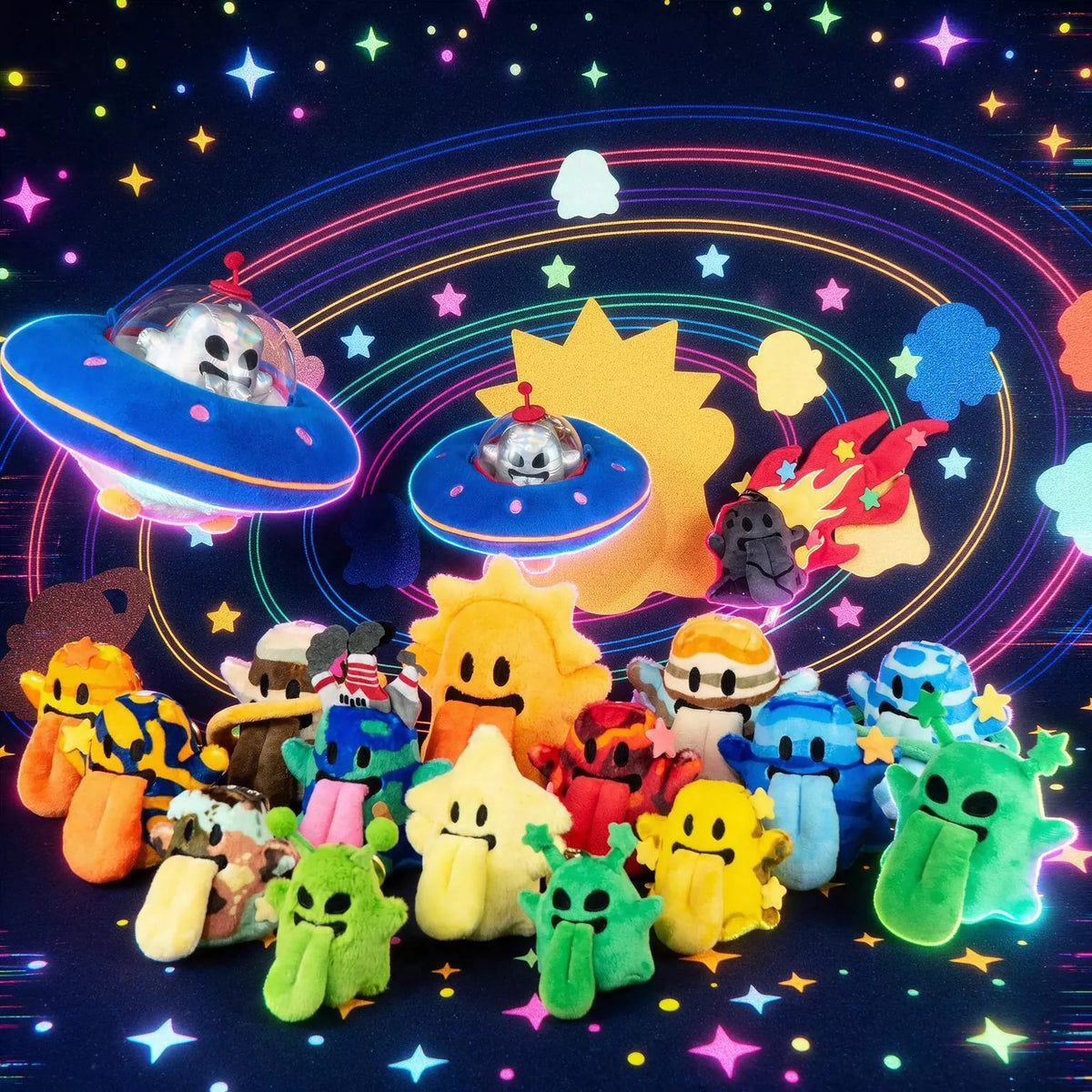 Galaxy Planet Plush Bag Charms | GRAF&WU