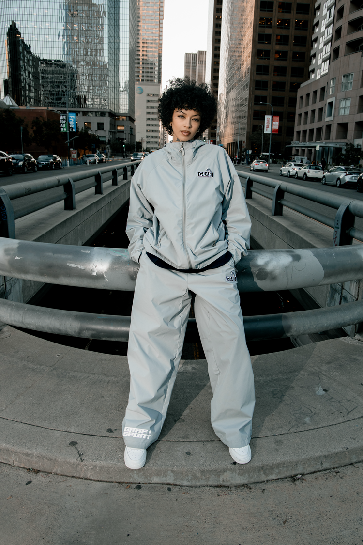 GRAF&WU SPORT Reflective print Lightweight Jacket