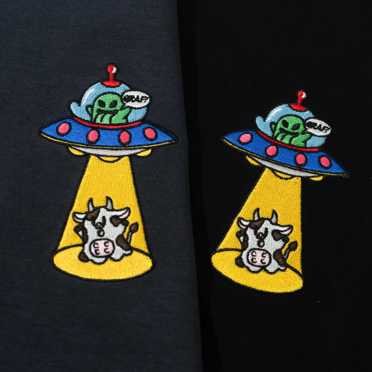 GRAF&WU 12 Alien Booghost Embroidered Long Sleeve