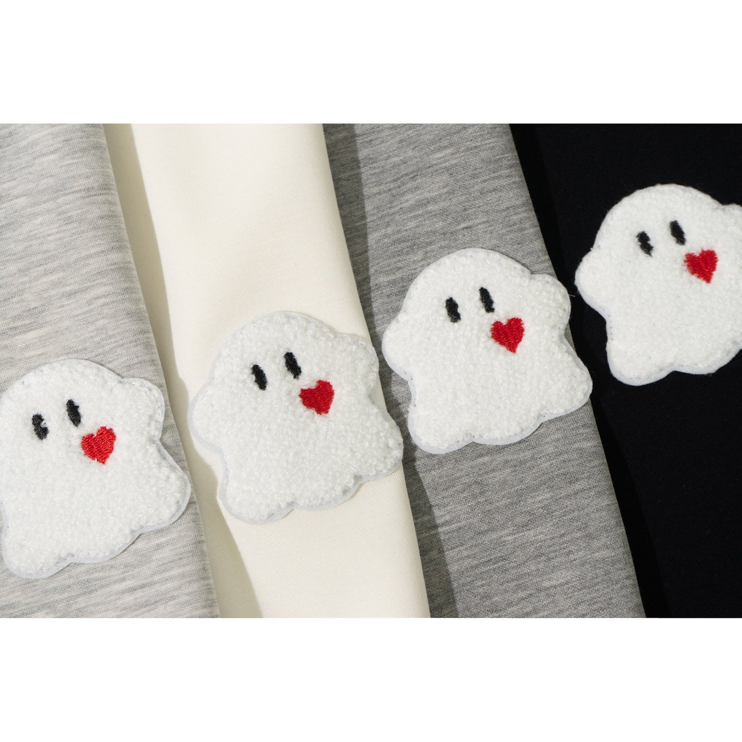 GRAF&WU Fashion Booghost Character Couple T-Shirt Valentine's Day Gifts