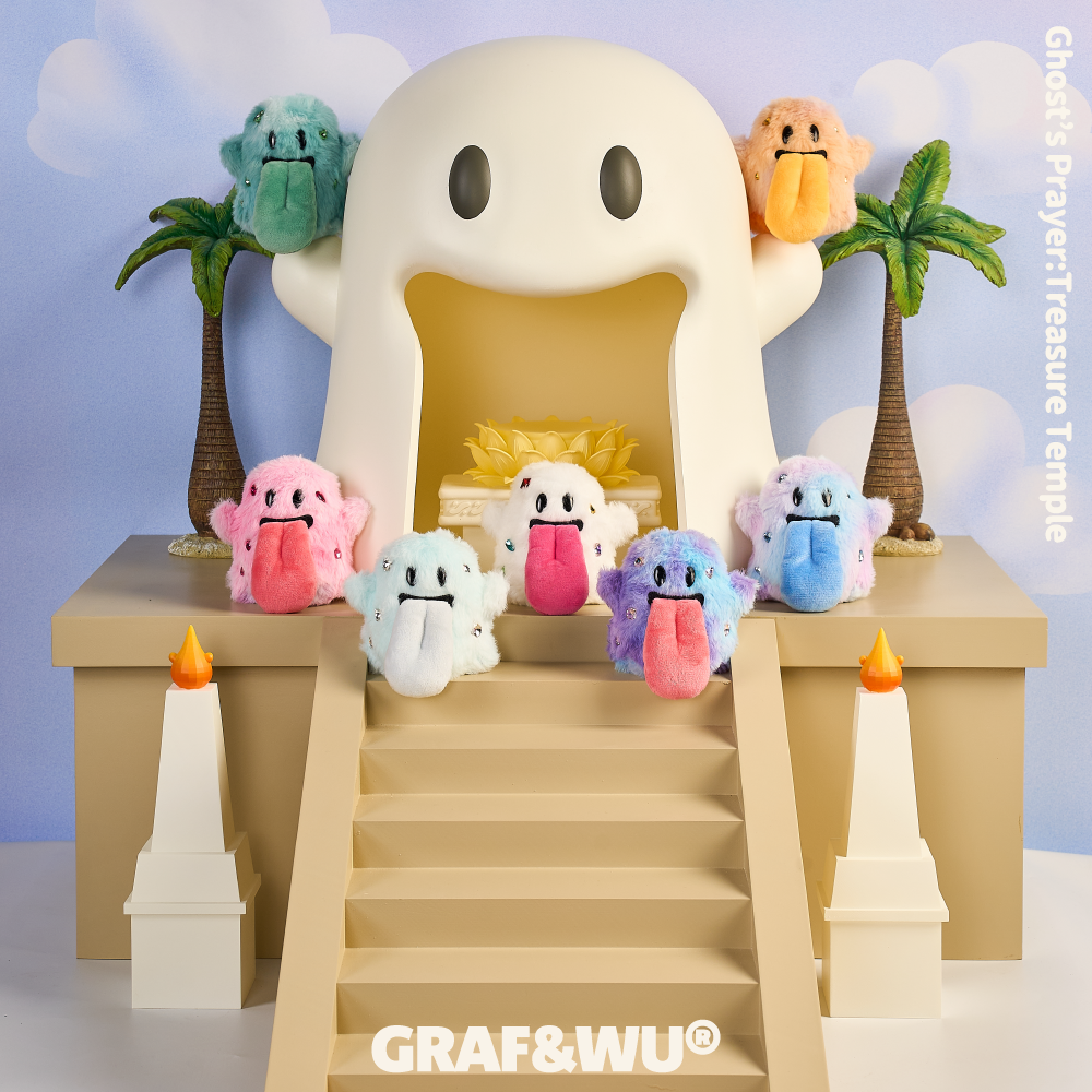 GRAF&WU Treasure Temple GemGhost Blessed Trendy Plush Blind Box