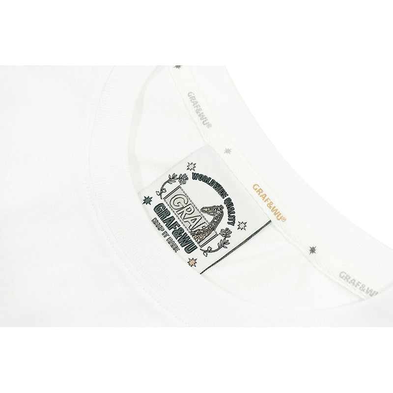 GRAFWU Summer Beer Mini Embroidery T-Shirts