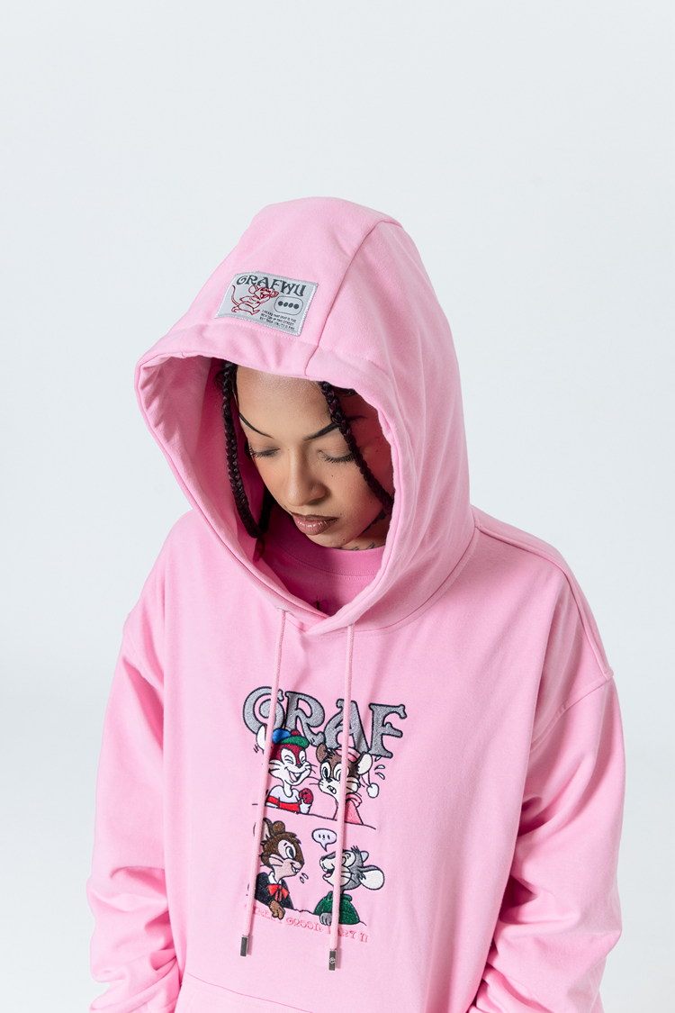 GRAF&WU StreetGossip 4 Series Devil Cat Tiger Fashion Hoodies