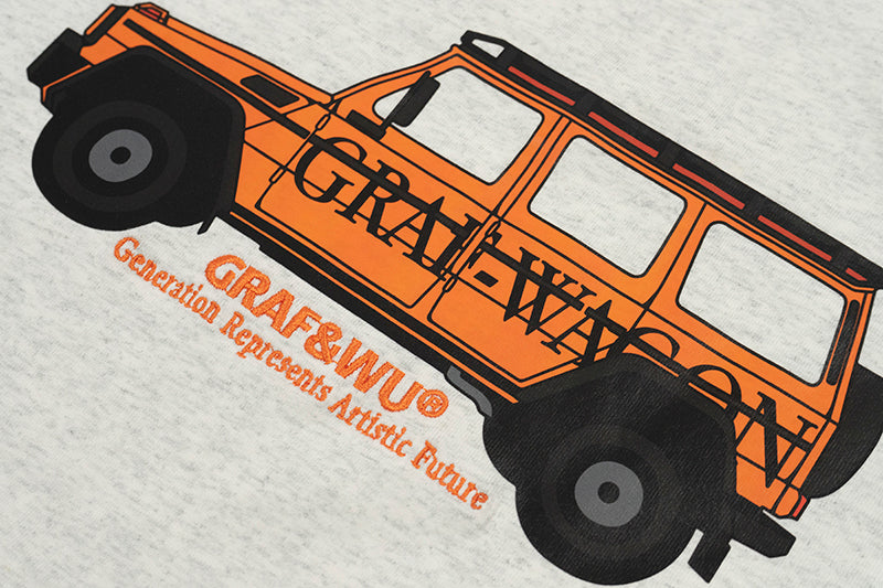 GRAFWU G-Wagon Off-Road Vehicle Pattern Design T-Shirt
