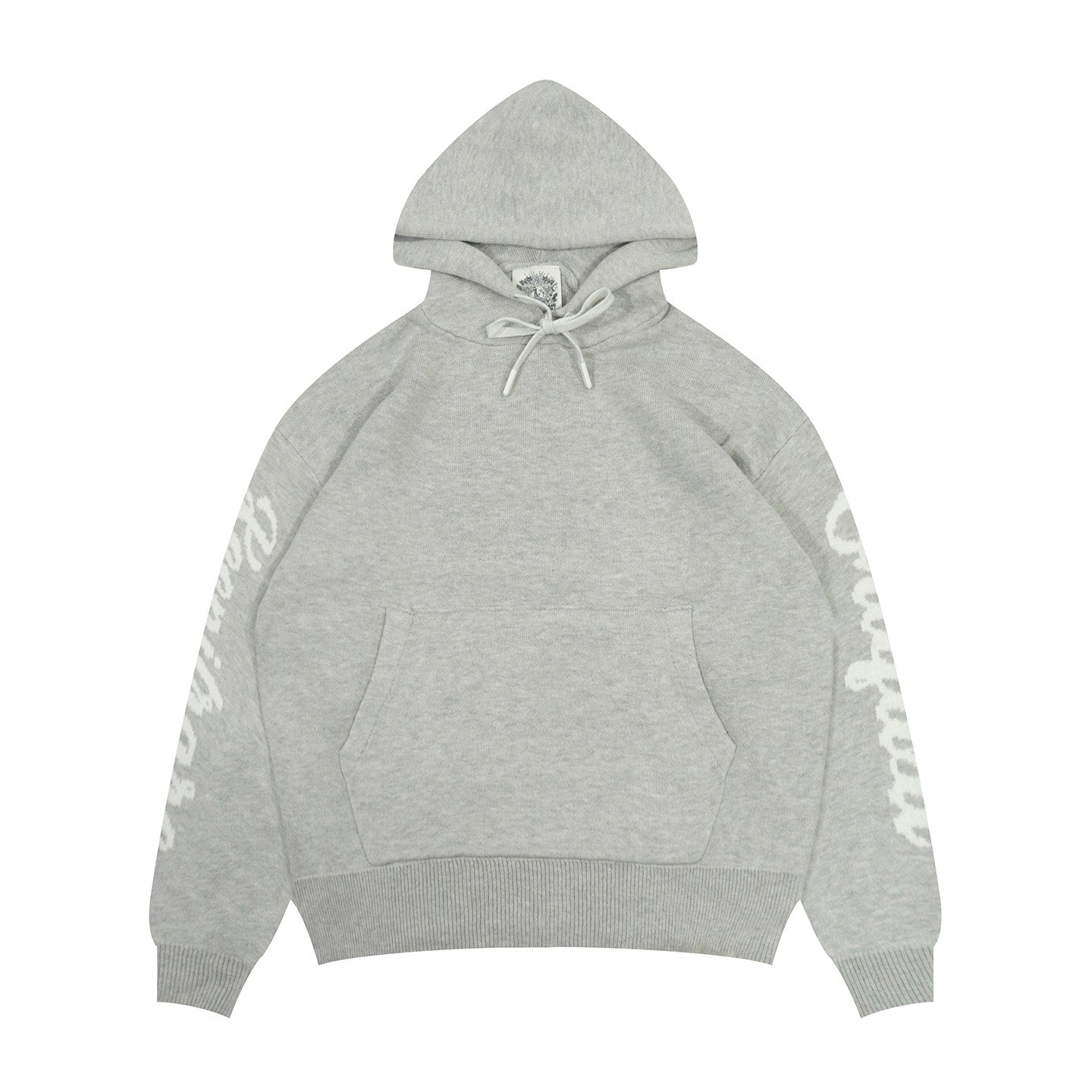 GRAF&WU Simple Retro Loose Knitted Sweater Hoodie