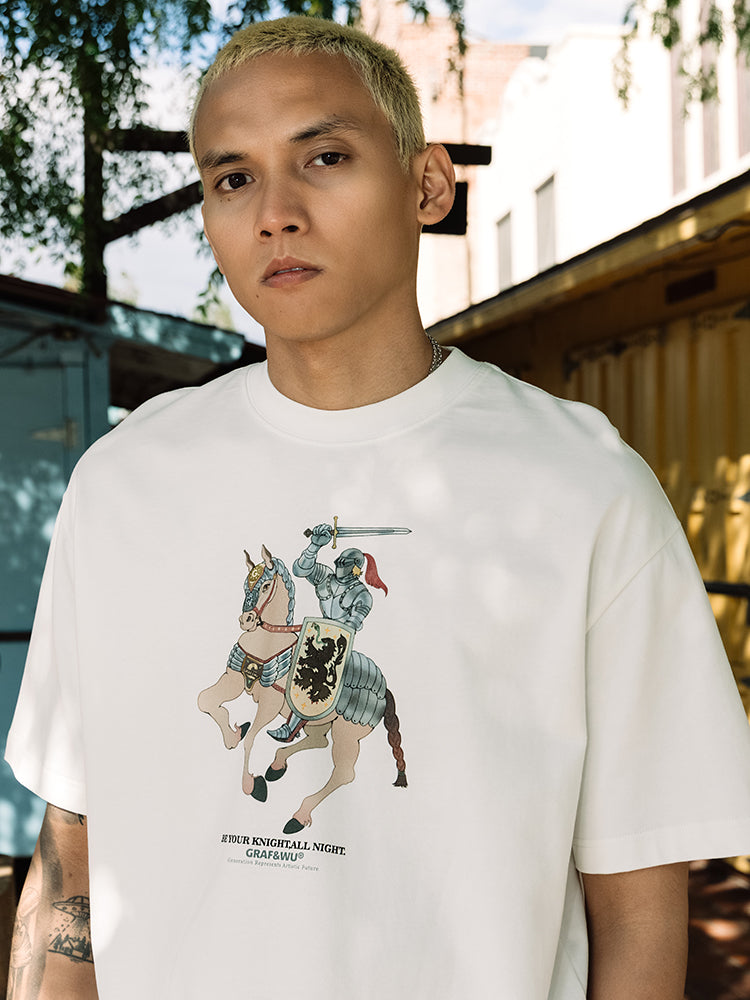 GRAFWU Night Knight Spirit T-shirts