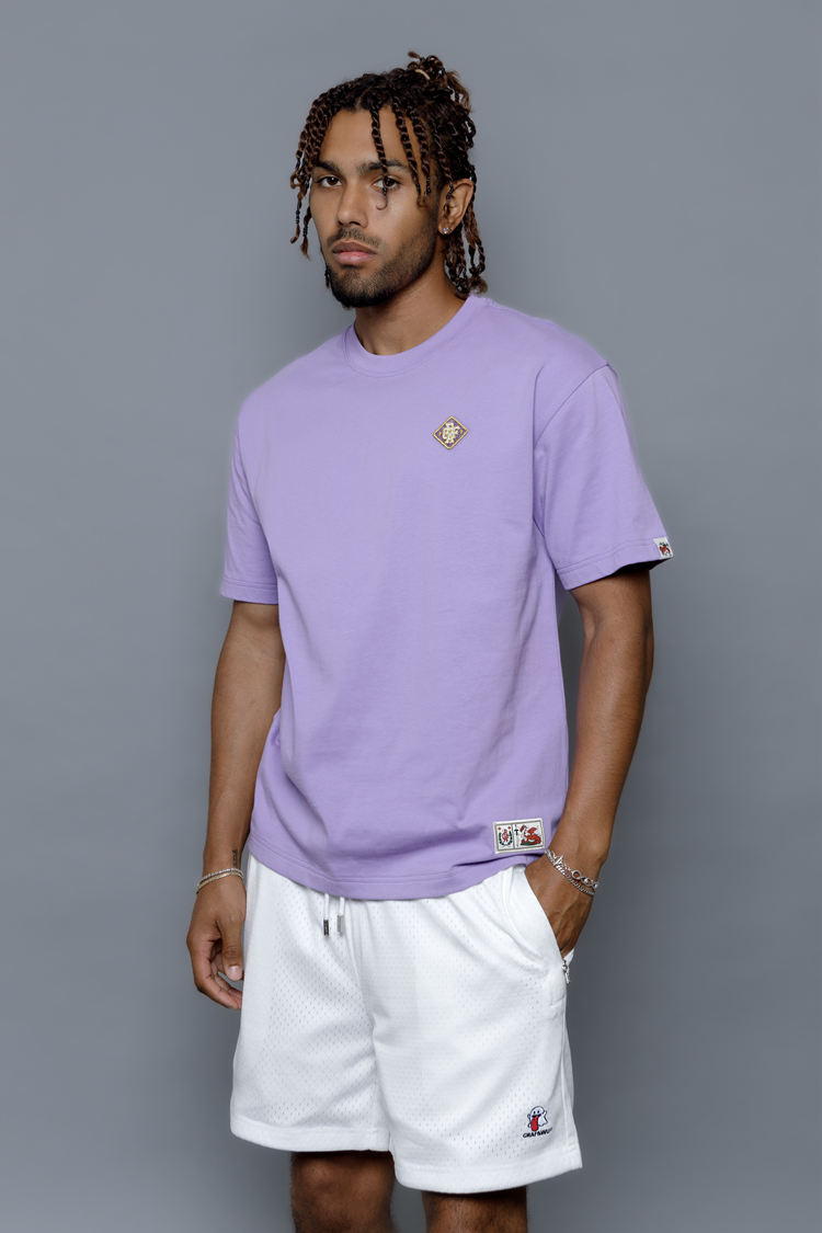 GRAFWU Square Colorful Graf Letter Embroidery T-Shirts