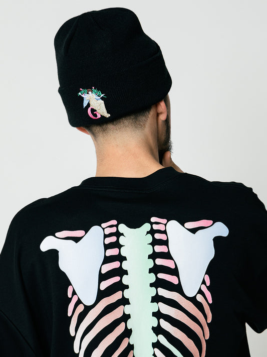 GRAF&WU Lucky Goddess Embroidered Wool Beanies