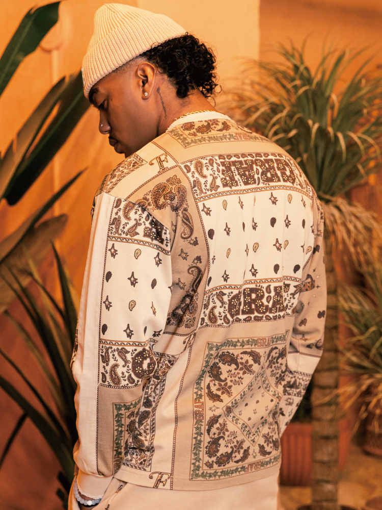 GRAF&WU Paisley 3.0 Vintage Long-sleeved Shirt