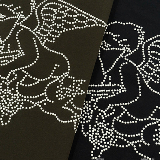 GRAFWU Pearl GW Letter Ak47 Angel T-Shirts