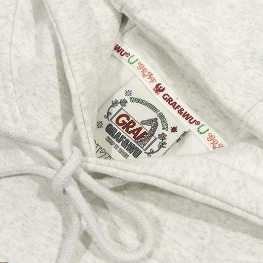 GRAF&WU Petting Green Dragon Guide Hoodies Graphic Sweatshirts