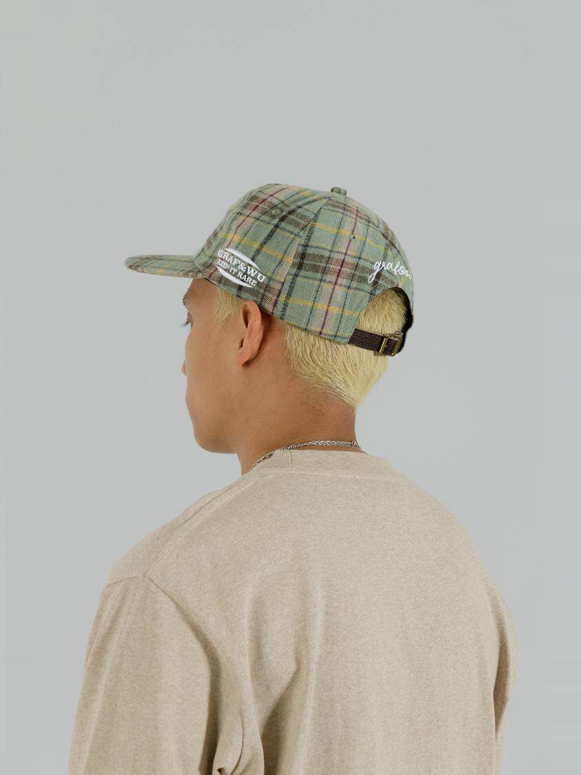 GRAF&WU 3D Embroidered Retro Wool Baseball Cap