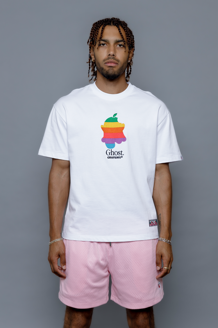GRAF&WU Rainbow Cute Ghost T-Shirts