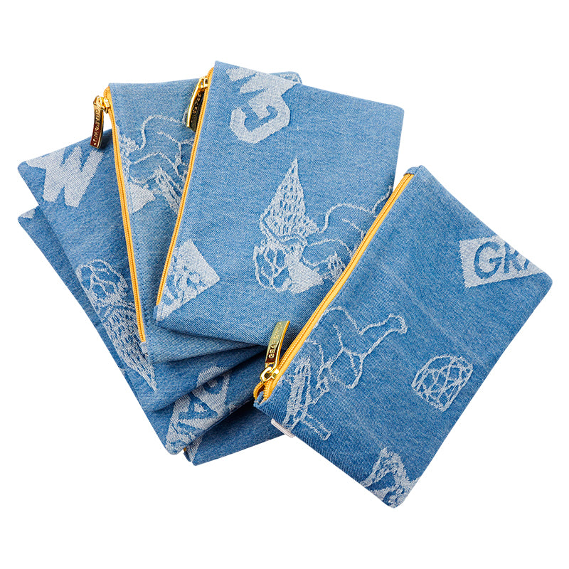 GRAF&WU AK47 Angel Jacquard Denim Storage Bag | Streetwear Organizer