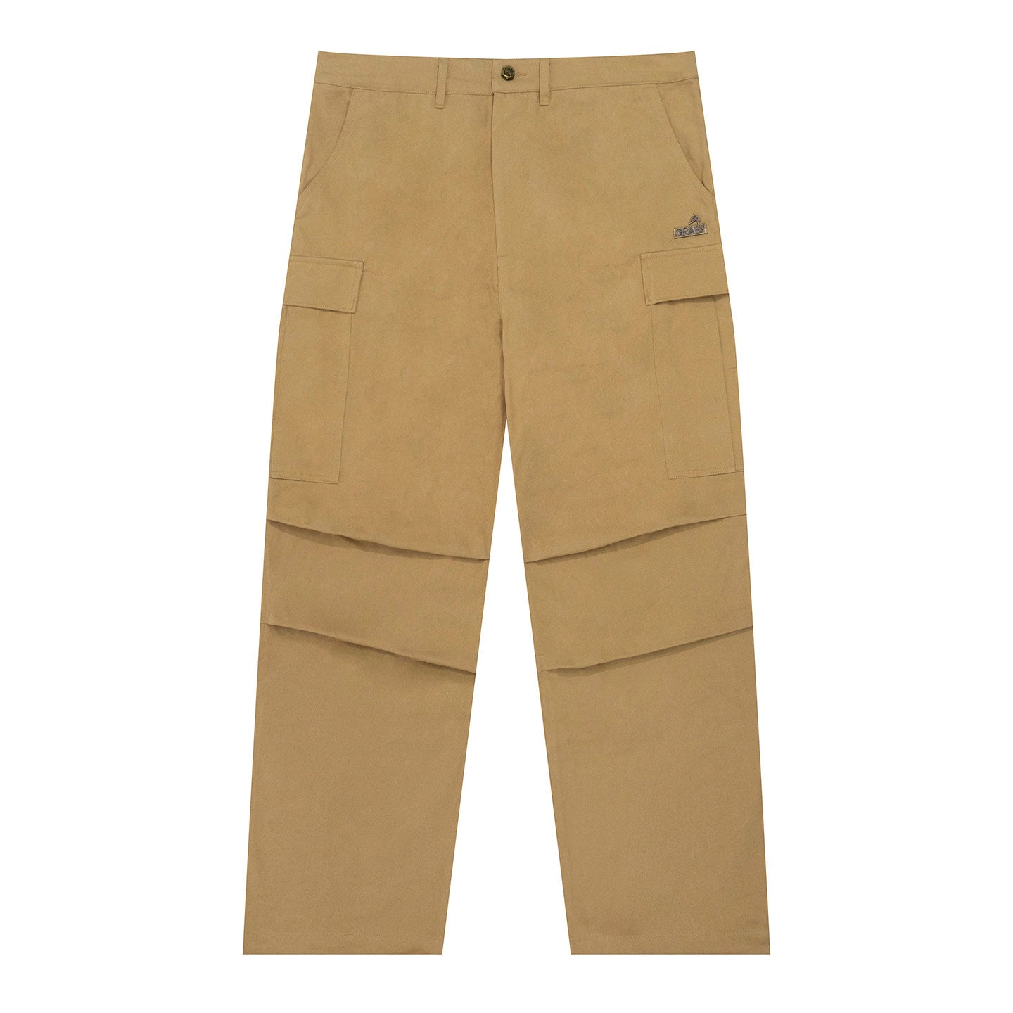 GRAF&WU Retro Metal Giraffe Oversize 100% Cotoon Cargo Pants