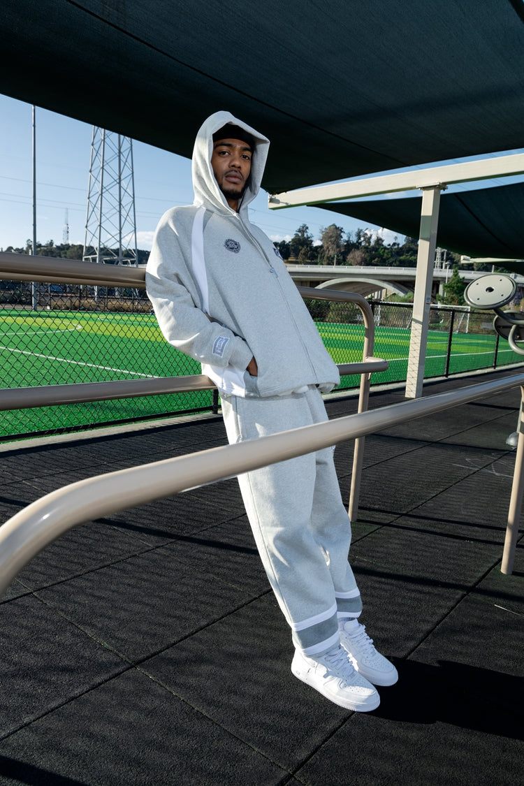 GRAF&WU Bloke Core Soccer-style Fashion Zip-up Hoodie