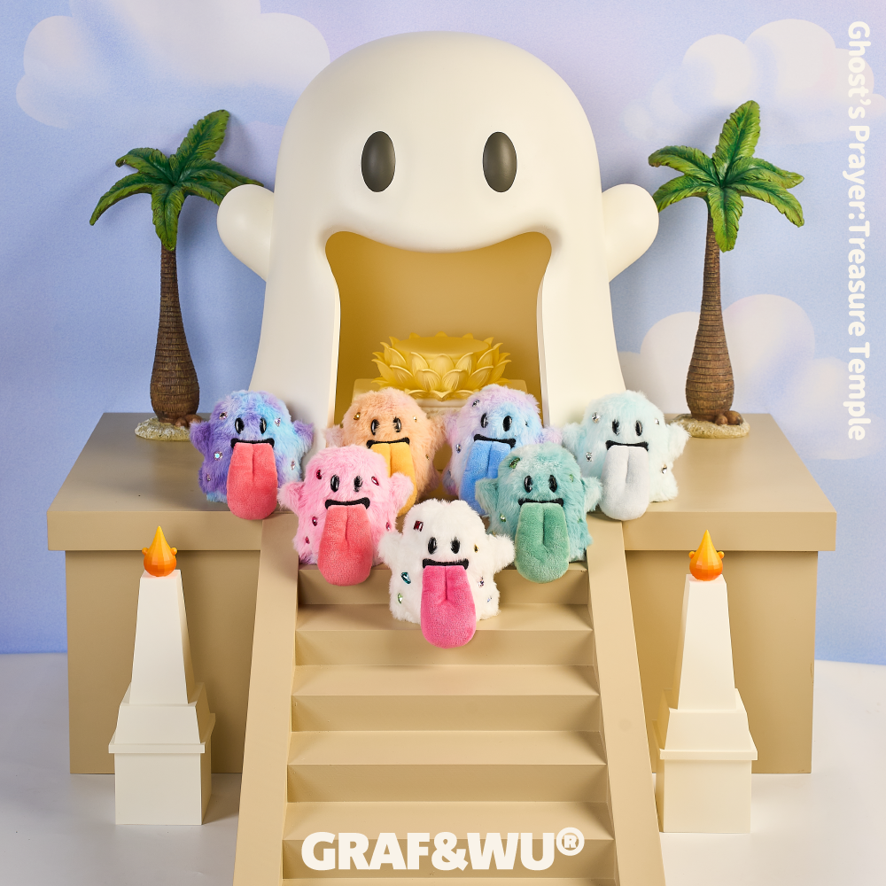 GRAF&WU Treasure Temple GemGhost Blessed Trendy Plush Blind Box
