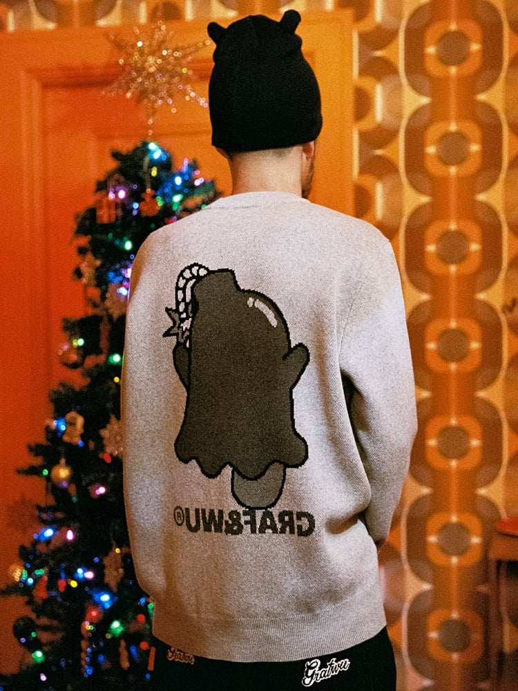 GRAFWU Cute Critical Booghost Beanies