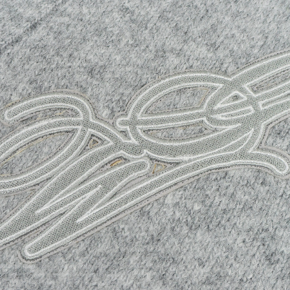 GRAF&WU Spring GW Embroidered Mohair Knit Cardigan Sweater | Soft Girl Aesthetic Cardigan