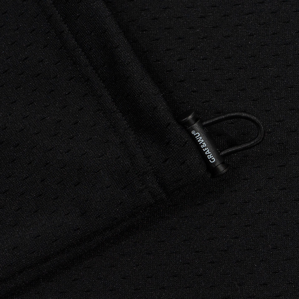 GRAF&WU Giraffe Badge Print Double-layered Mesh Cozy Pants