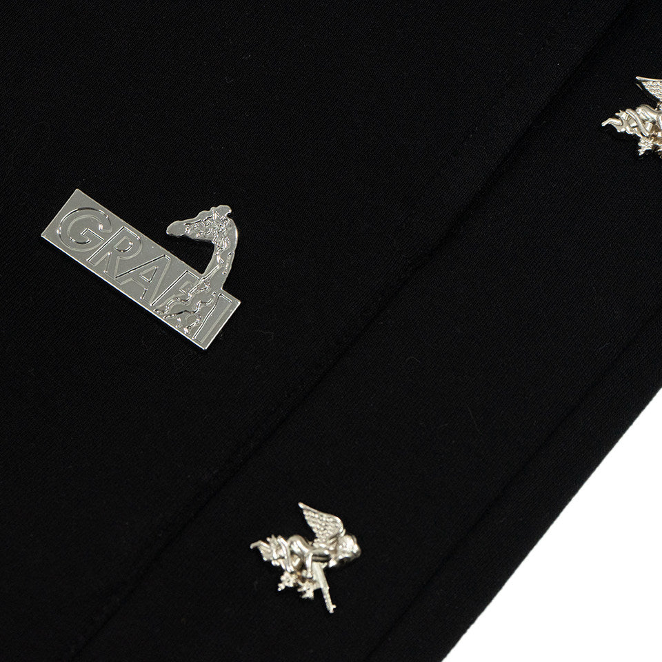 GRAF&WU AK47 Angel Metal Detachable Side Button Pants