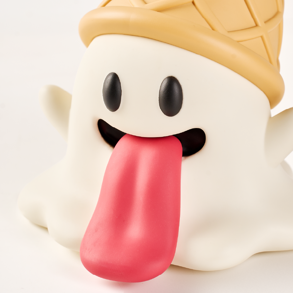 GRAF&WU Limited Edition Ice Cream Cute Ghost EVA Retro Collectible Toy