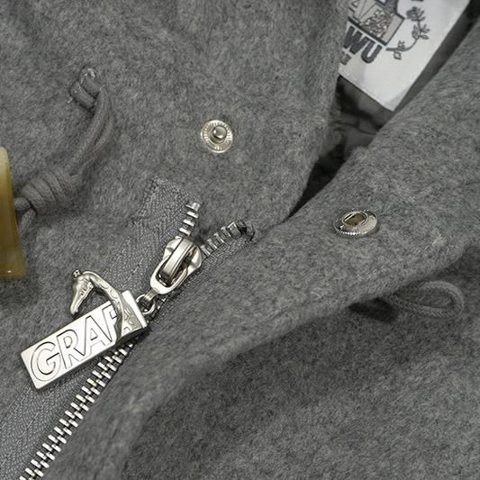 GRAF&WU Metal Giraffe Wool Thick Boxy Jacket