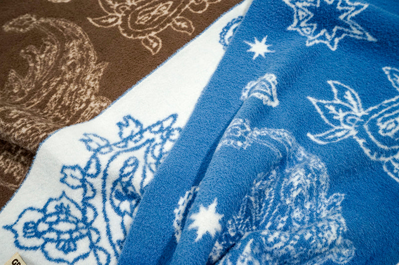 GRAF&WU Paisley Swirl Tassel Scarves | Unisex Fashion & Warmth