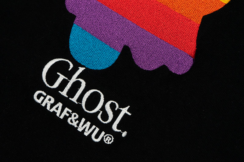 GRAF&WU Rainbow Cute Ghost T-Shirts