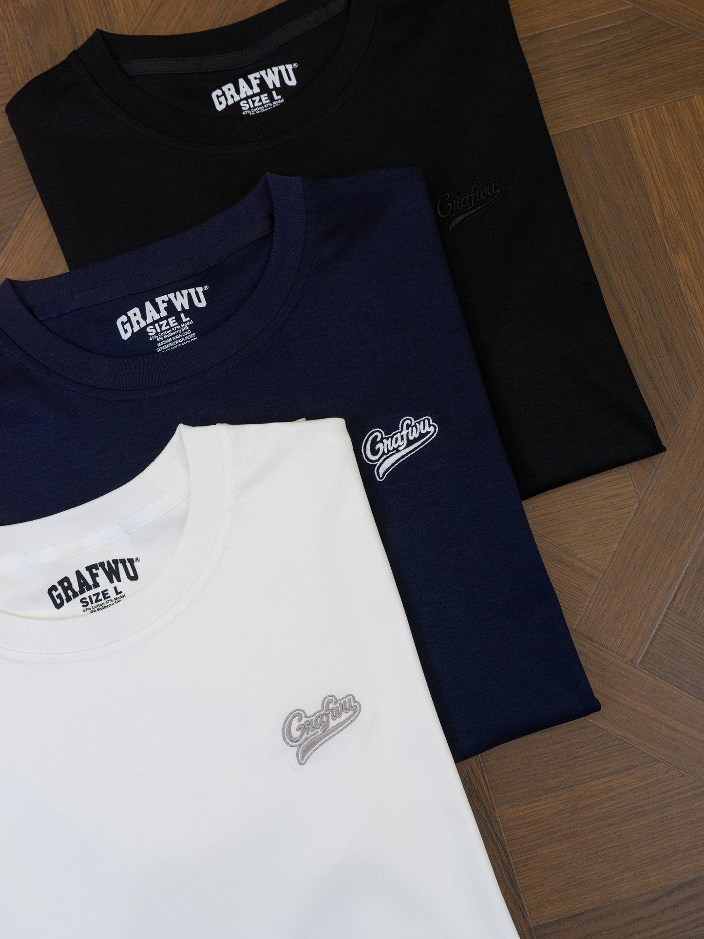 GRAF&WU Drill Street Style Slim Fit T-Shirt