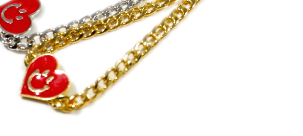 GRAF&WU Earth Cherry Peach Cute Ghost Smile Mysterious Smile Necklace