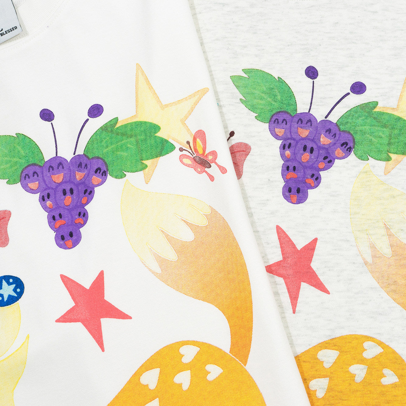 GRAF&WU【Giraffe Fable】Fox and Grapes Story Streetwear Cool Feeling T-Shirt