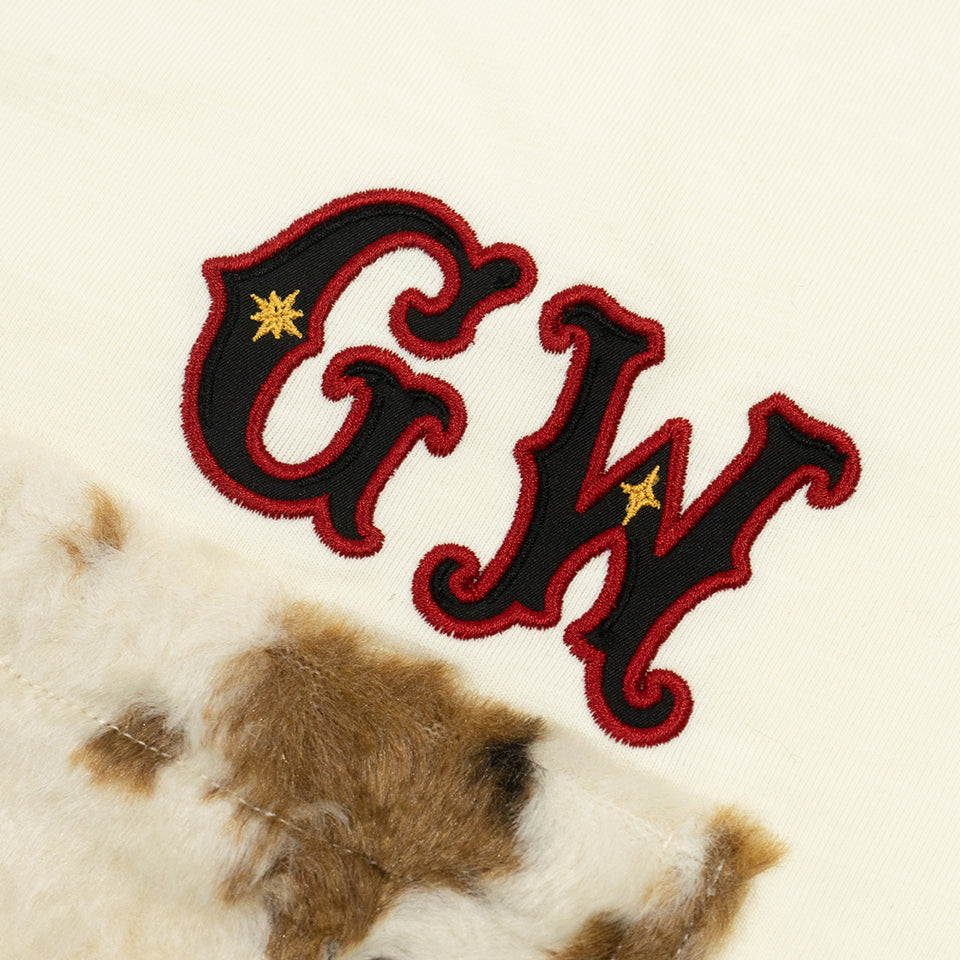 GRAF&WU Horsehair Western Pocket Design Cotton Long-Sleeve Shirt