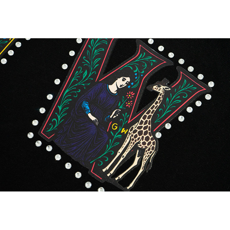 GRAFWU Rhinestone GW Fashion T-Shirts