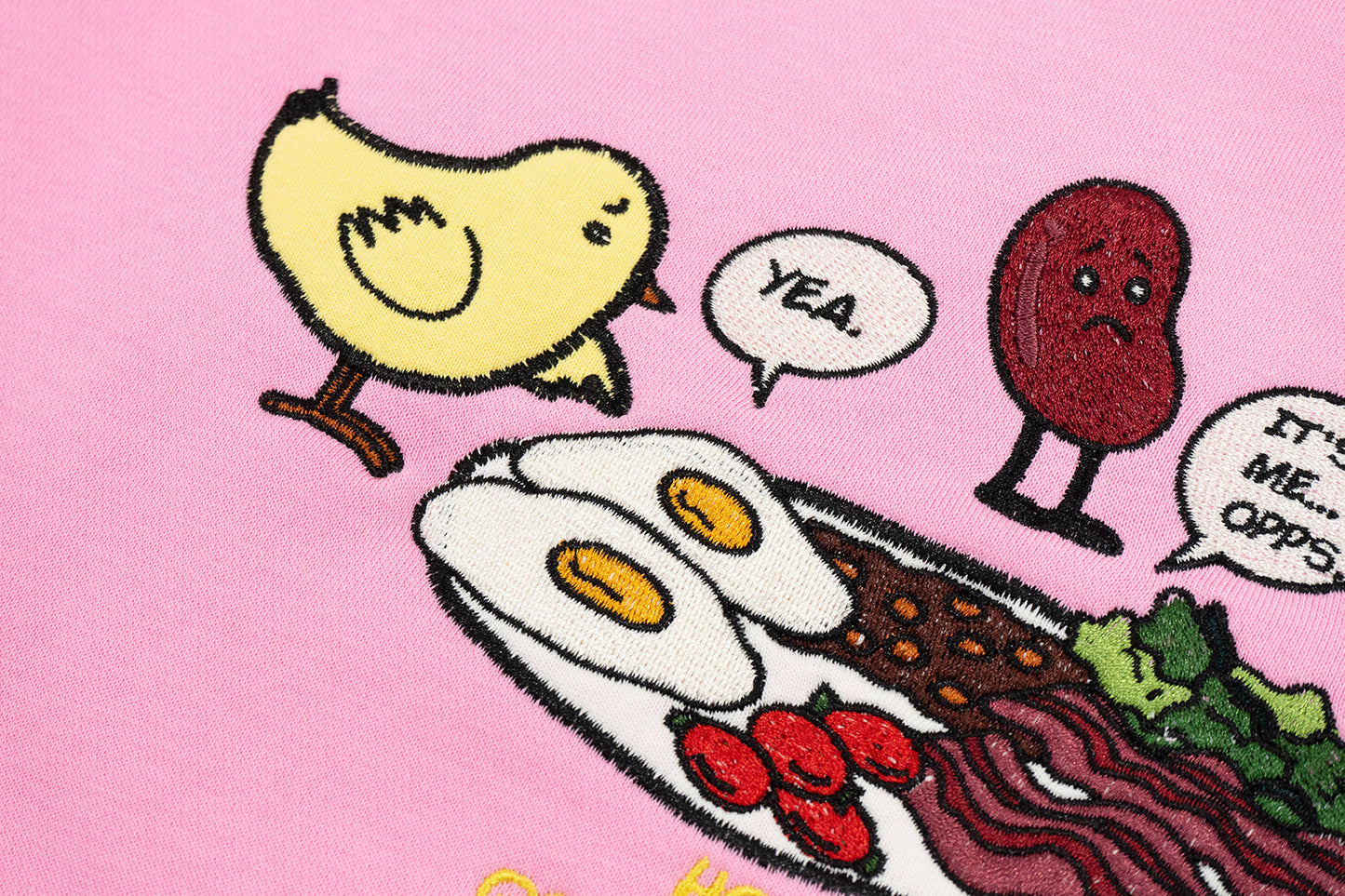 GRAF&WU Big Breakfast Pig Chick Funny Hoodies