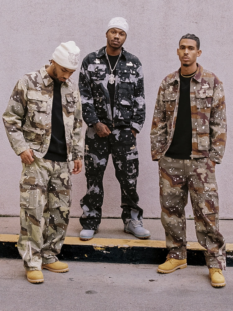 GRAF&WU Metal AK47 Angel Giraffe Camouflage Jacket