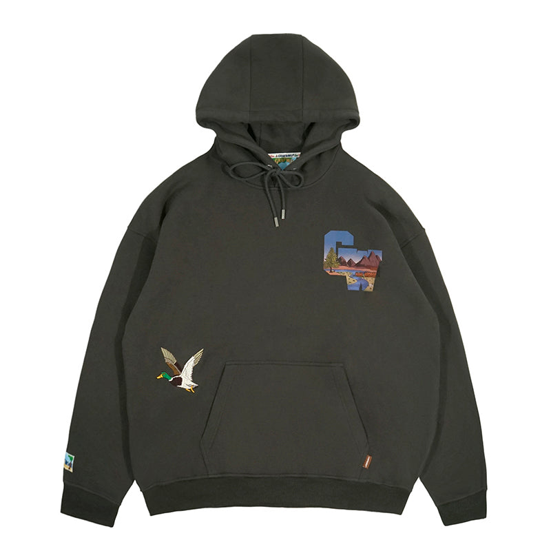 GRAF&WU Western World Landscape Painting GW Hoodie