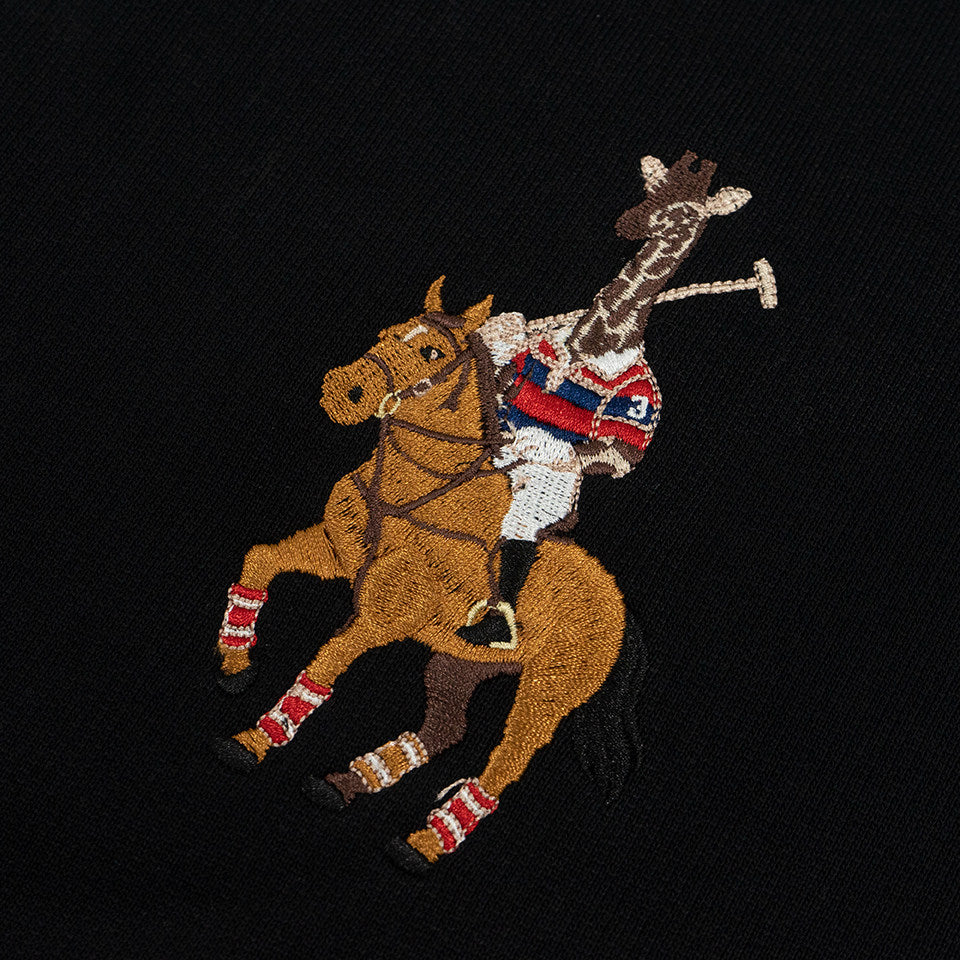 GRAF&WU Polo Sports Embroidered Graphic Hoodie