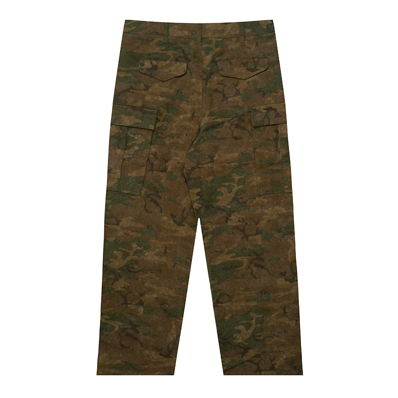 GRAF&WU Bronze Label Camouflage M65 Cargo Workwear Street Baggy Pants