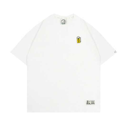 GRAFWU Summer Beer Mini Embroidery T-Shirts