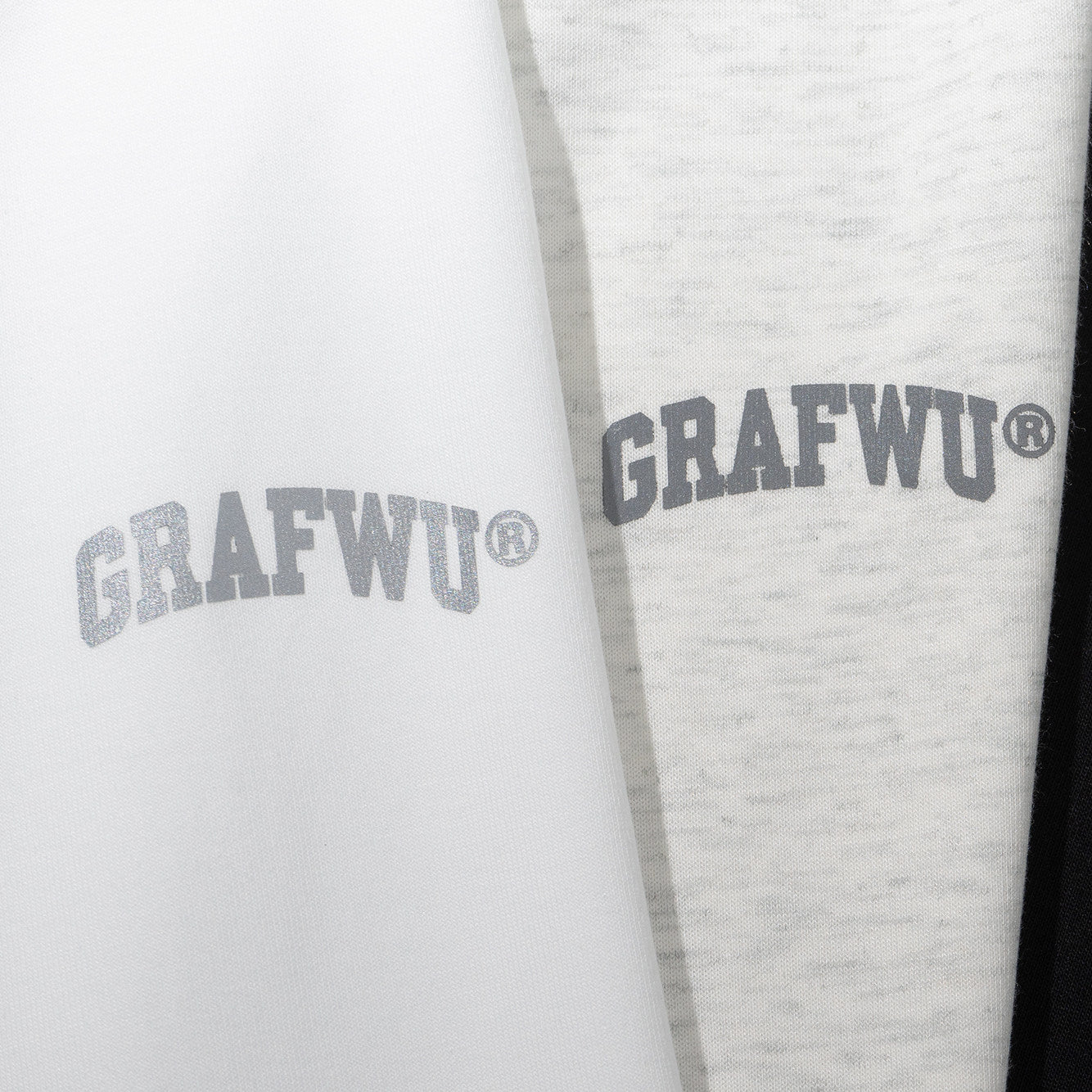 GRAF&WU Quick-drying 3M Reflective Printed Cool Feeling Sports T-shirt