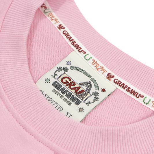 GRAF&WU Doberman Ask Cute Ghost Store Story Hoodie Street Sweatshirt