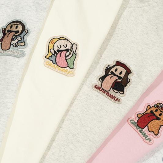 GRAF&WU World Famous Paintings Mona Lisa Cute Ghost Character Hoodie