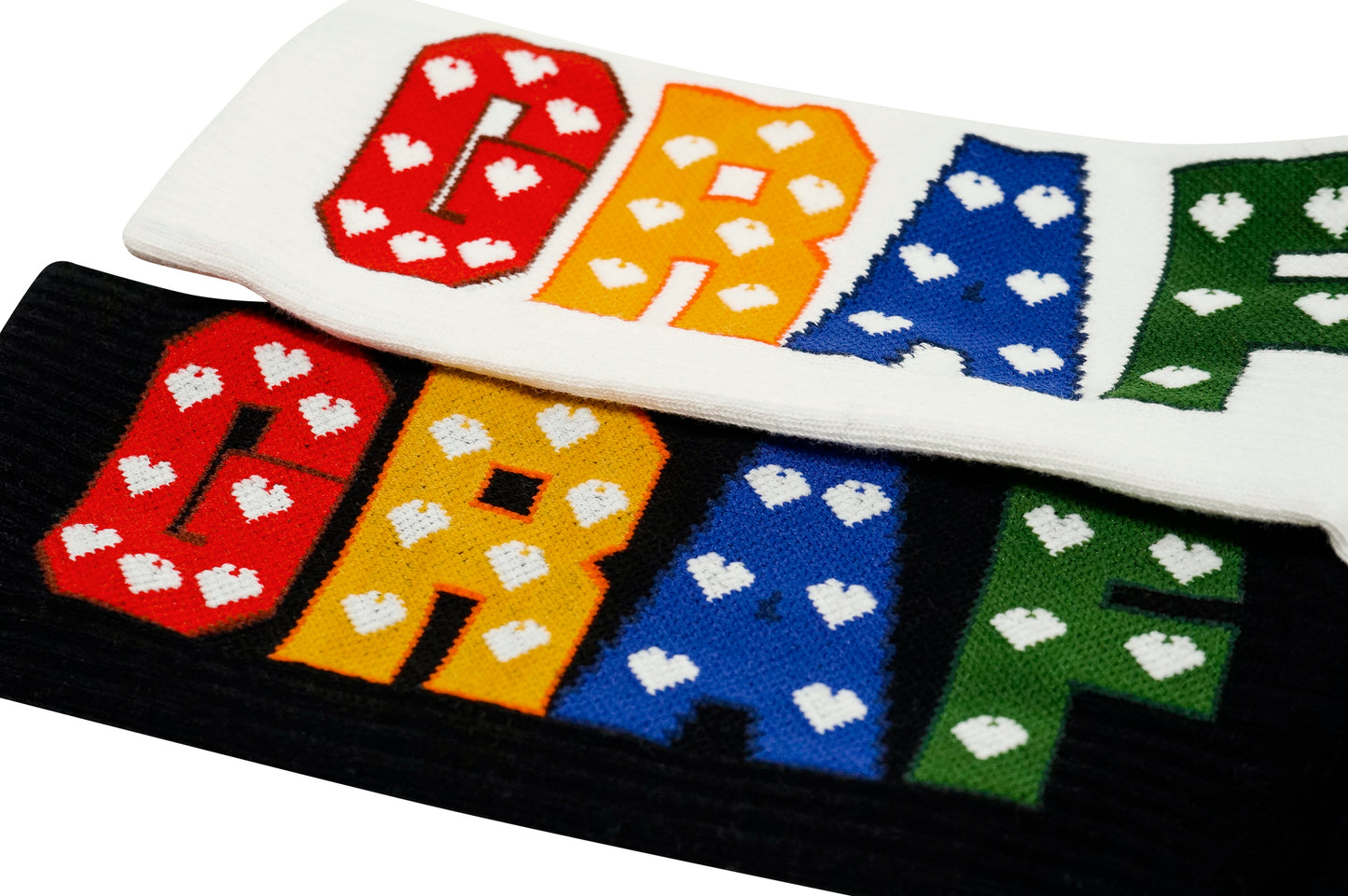 GRAF&WU Original Brand Letter Thick Long Tube Cotton Socks