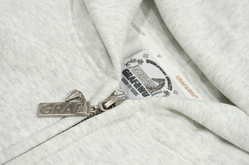 GRAF&WU Brand Logo Embroidery design Fashion Coat