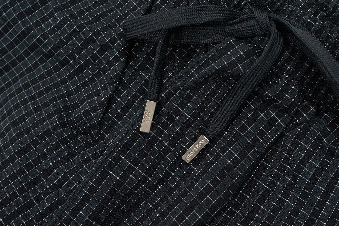 GRAF&WU Spring Retro Plaid Lightweight Sports Pants