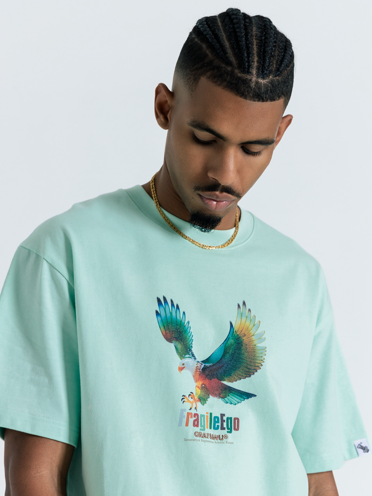 GRAF&WU Fragil Eagle Self-esteem Street T-shirt